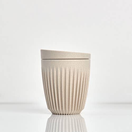 Huskee - 8 oz HuskeeCup & Lid Natural - POCILLO