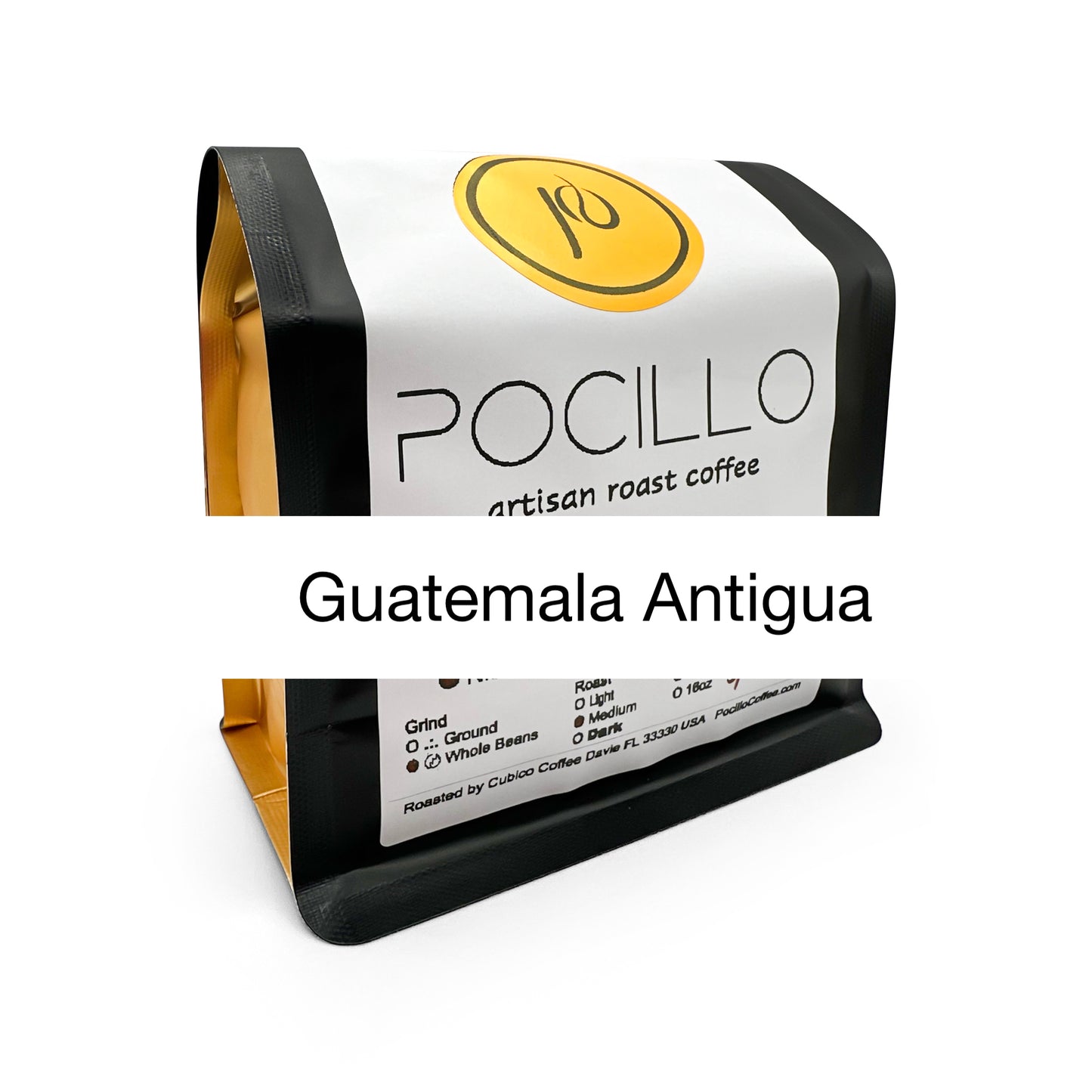 Guatemala Antigua Premium Roasted Arabica Coffee 10 K Cups - POCILLO
