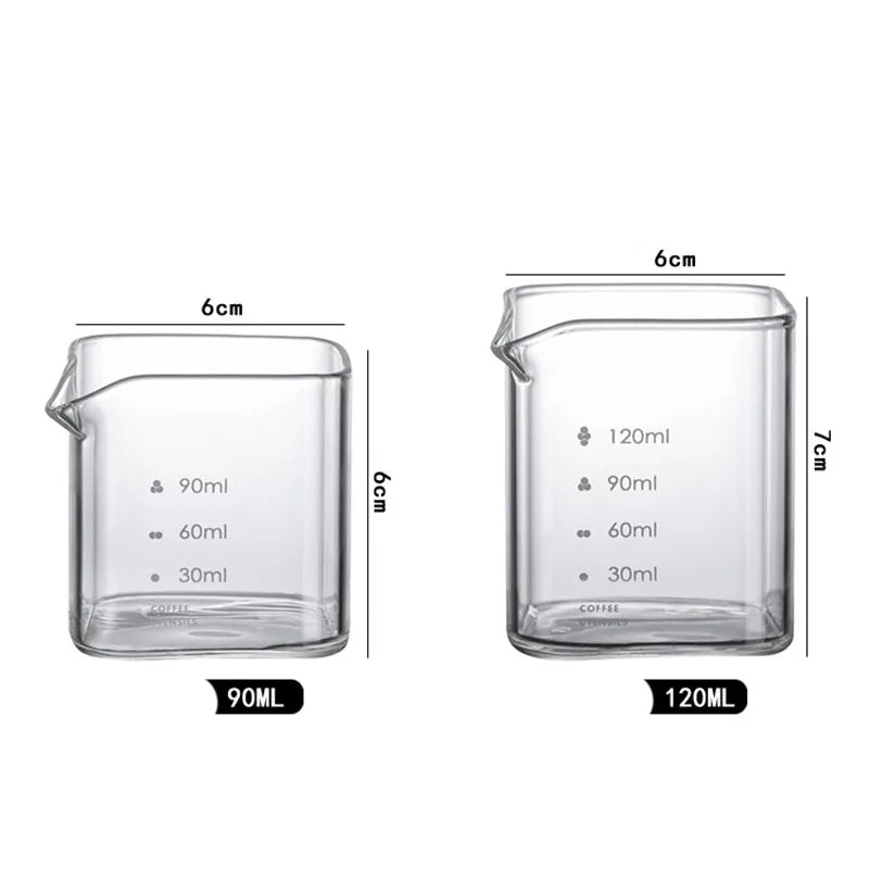 Square Espresso Measuring Cup