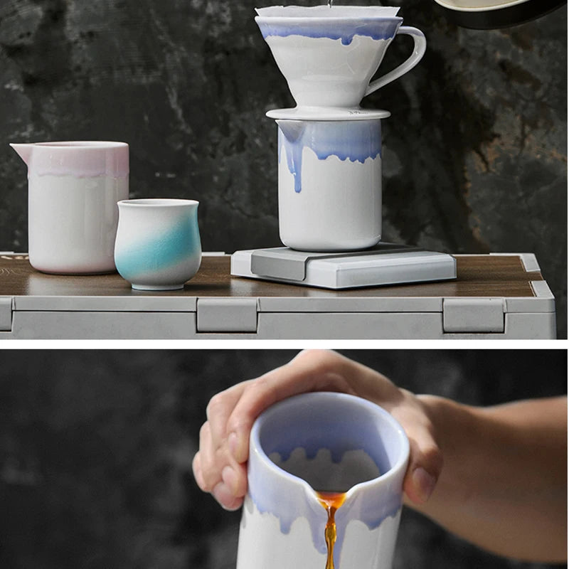 60° Ceramic Espresso Filter & Pour Over Set