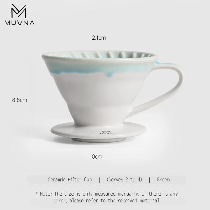 60° Ceramic Espresso Filter & Pour Over Set
