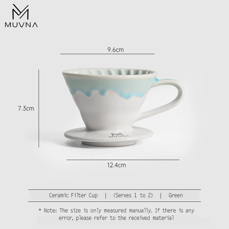 60° Ceramic Espresso Filter & Pour Over Set