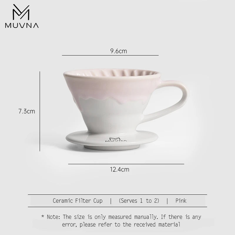 60° Ceramic Espresso Filter & Pour Over Set