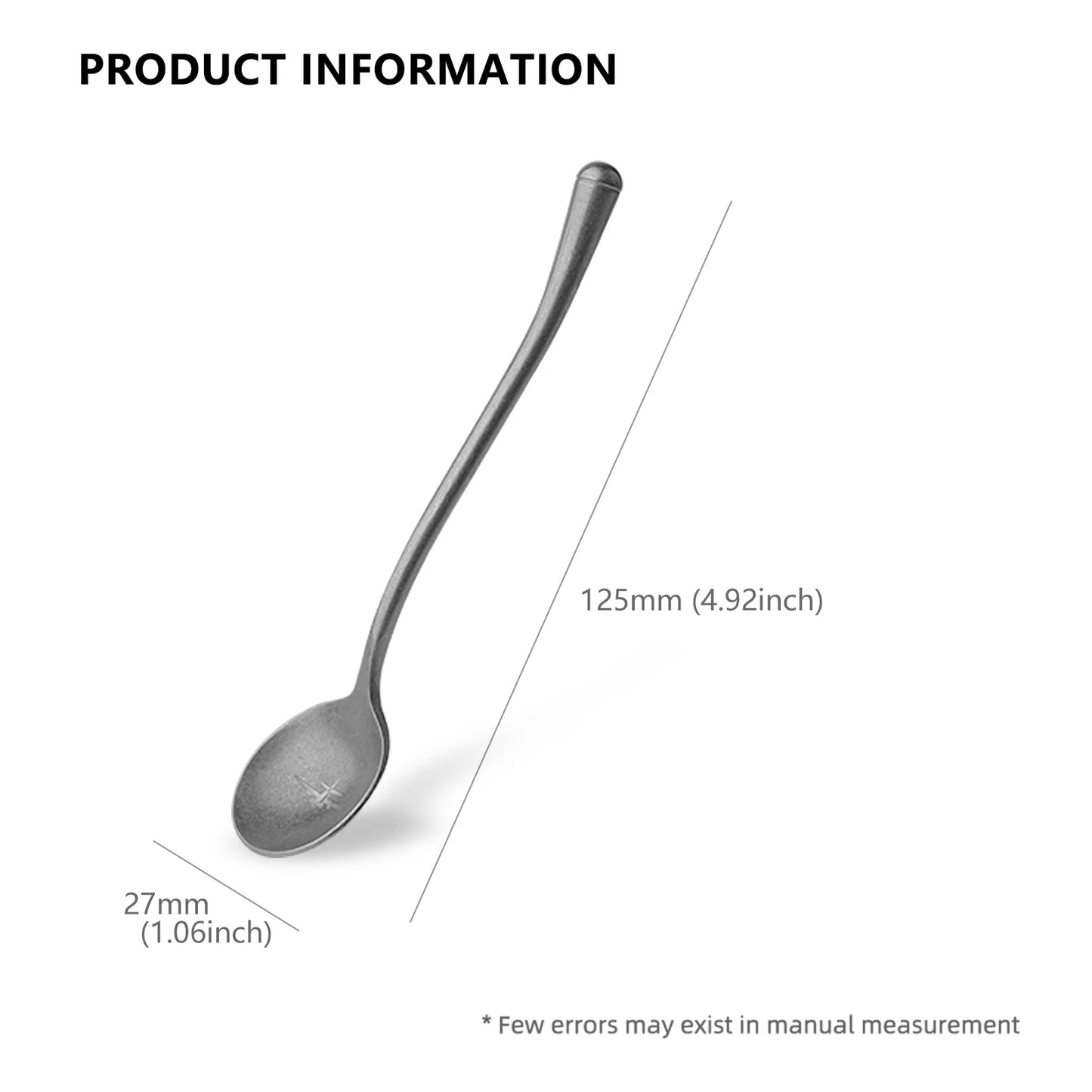 MHW-3BOMBER Premium Stainless Steel Coffee Spoon - POCILLO