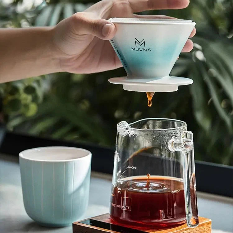 Ceramic V60 Pour Over Set with Sharing Pot – Share the Perfect Brew - POCILLO