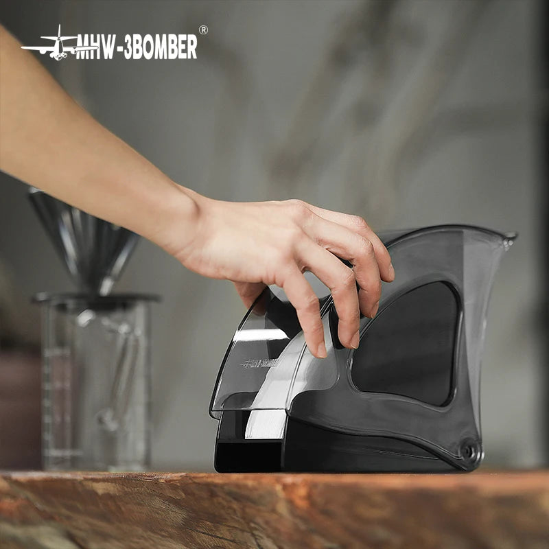 MHW-3BOMBER Coffee Filter Paper Box with Dustproof Cover - POCILLO