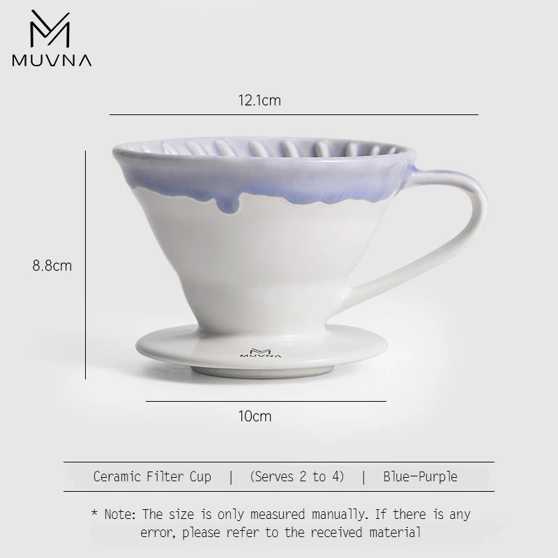 60° Ceramic Espresso Filter & Pour Over Set