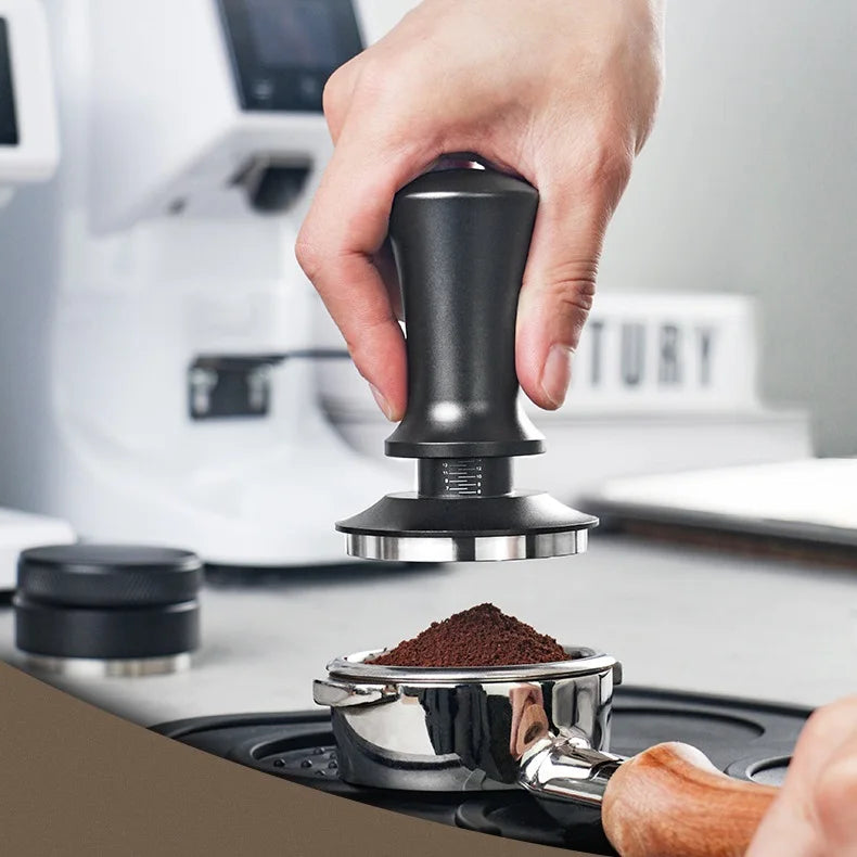 Spring-Balanced Fixed Force Coffee Tamper - POCILLO