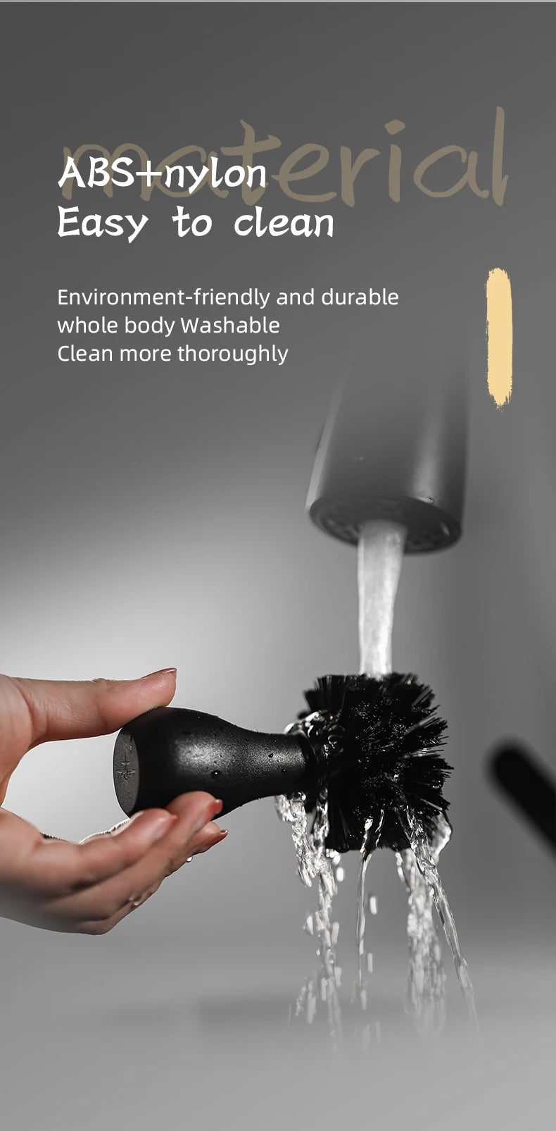 MHW-3BOMBER ABS Cleaning Brush
