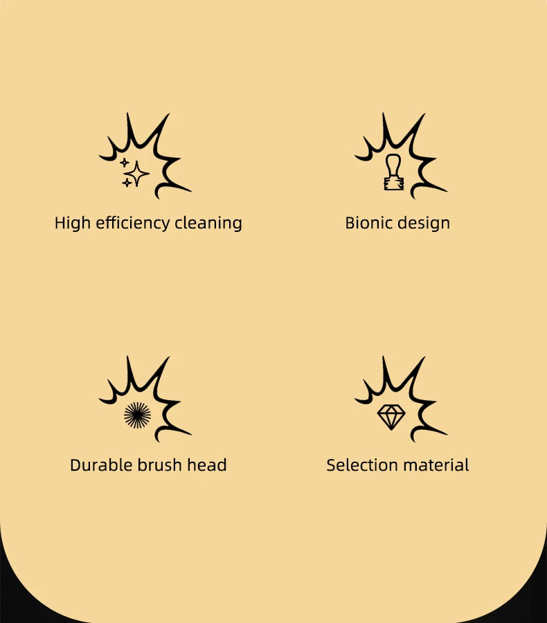 MHW-3BOMBER ABS Cleaning Brush