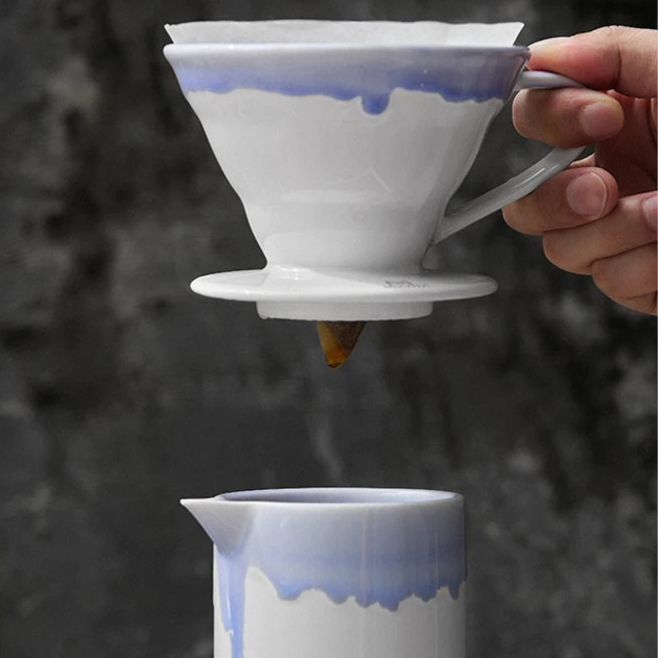 60° Ceramic Espresso Filter & Pour Over Set
