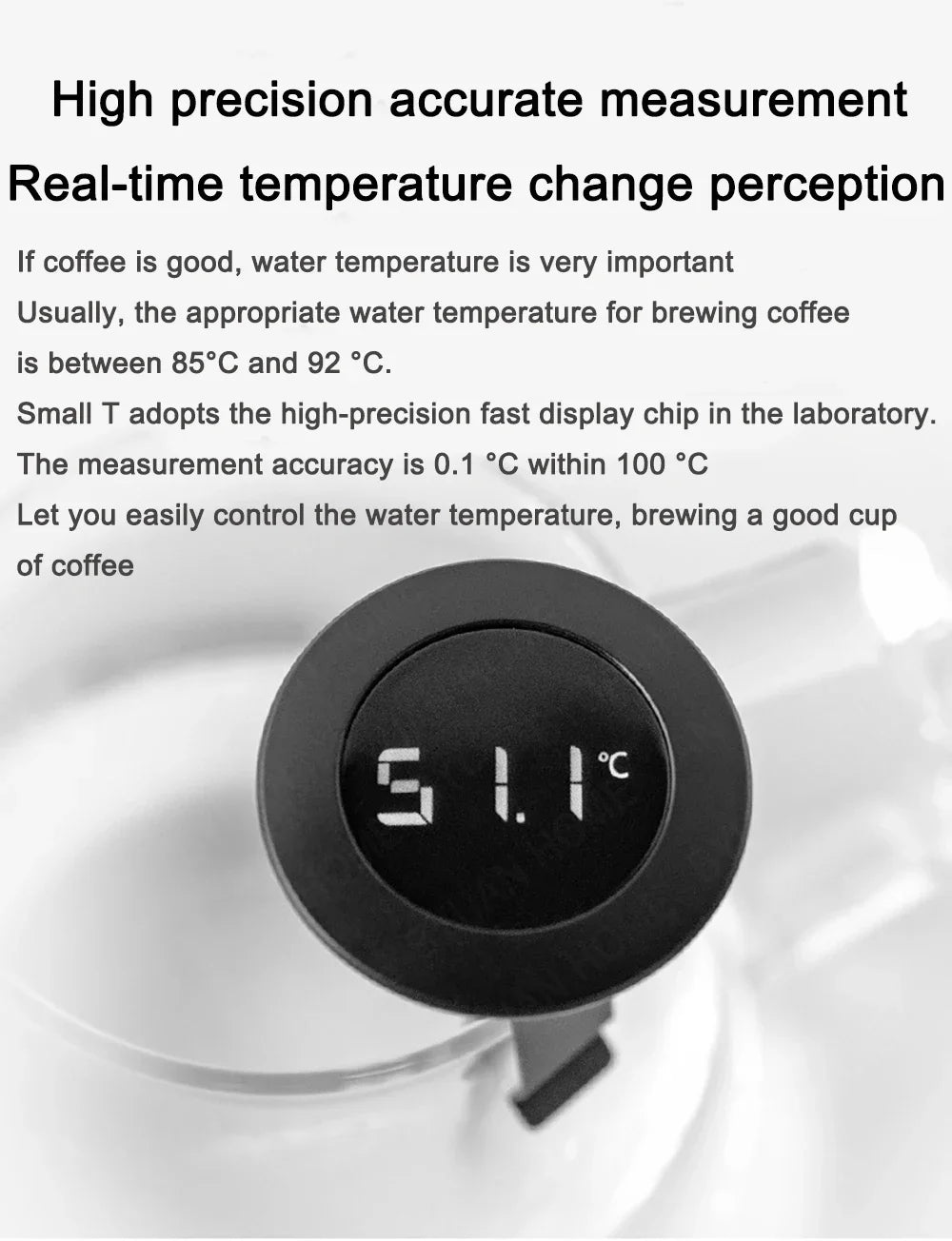 TIMEMORE Digital T Coffee Thermometer - POCILLO