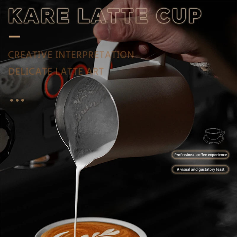 Ceramic Latte Coffee Cup and Saucer Set (9oz)