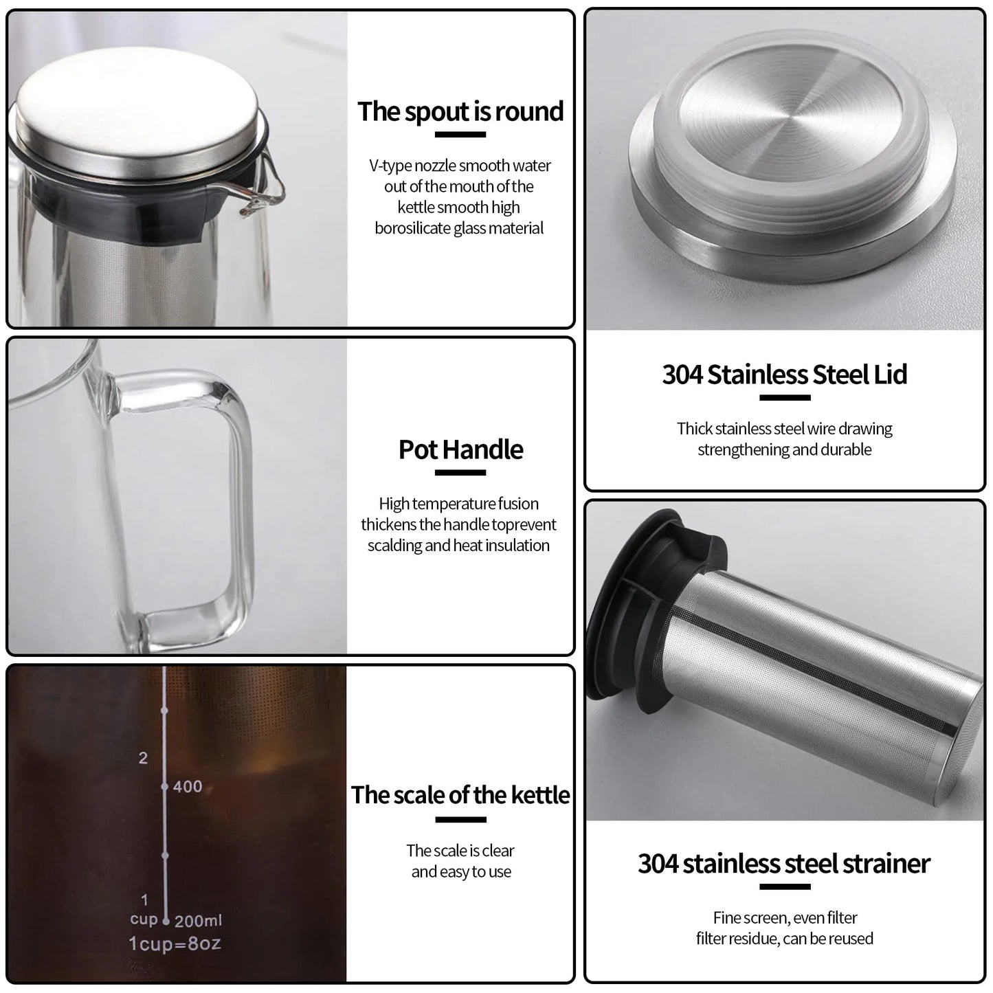 Airtight Cold Brew & Tea Infuser – Fresh Flavor Locked In - POCILLO