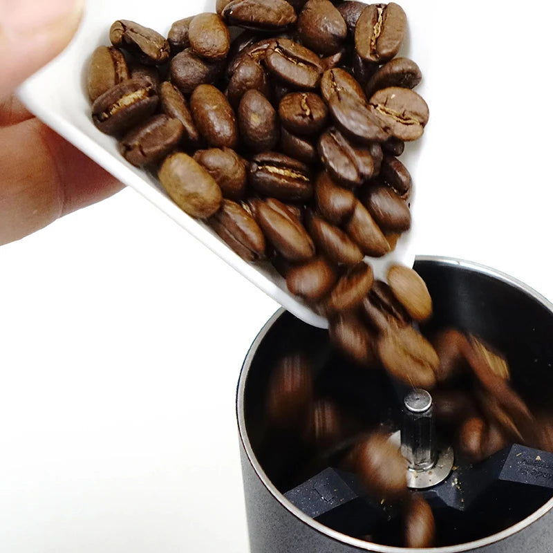POCILLO Artisan-crafted Coffee Bean Dosing Tray - Spill-free pouring