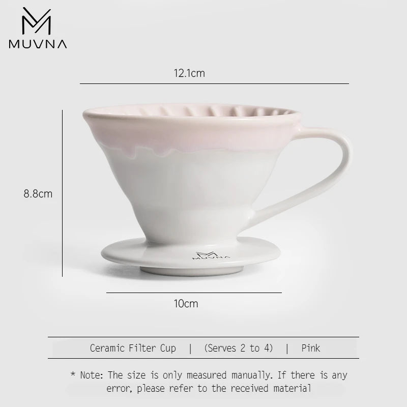 60° Ceramic Espresso Filter & Pour Over Set