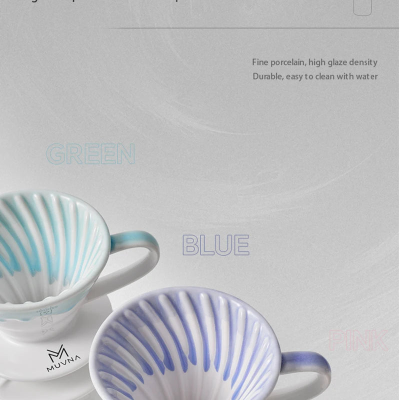 60° Ceramic Espresso Filter & Pour Over Set