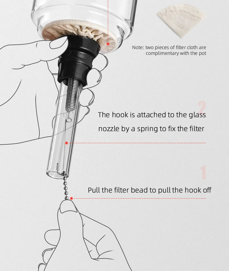 MHW-3BOMBER Coffee Siphon Pot Set - POCILLO