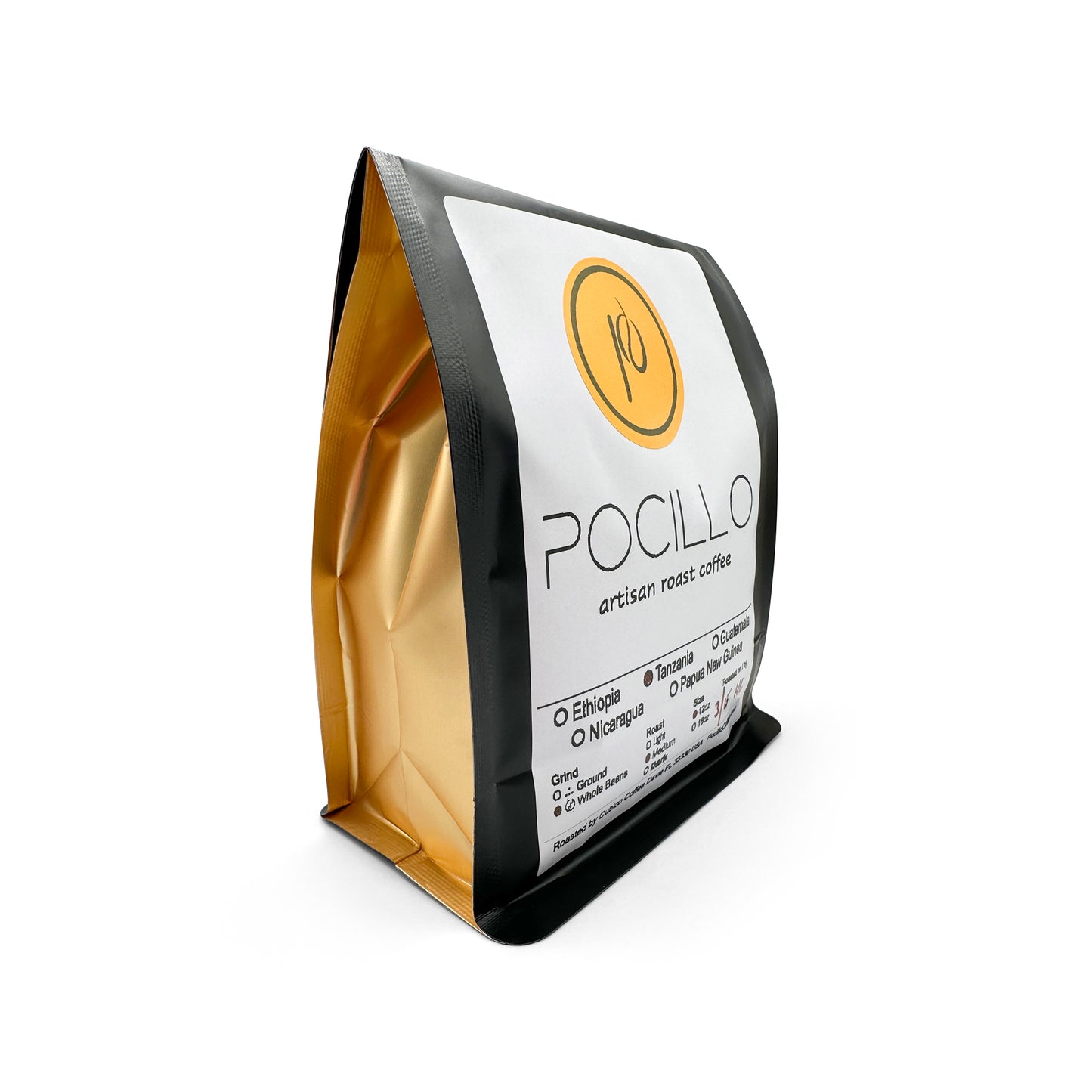 Pocillo Artisan Roast Colombia Narino Coffee - roasted on-demand