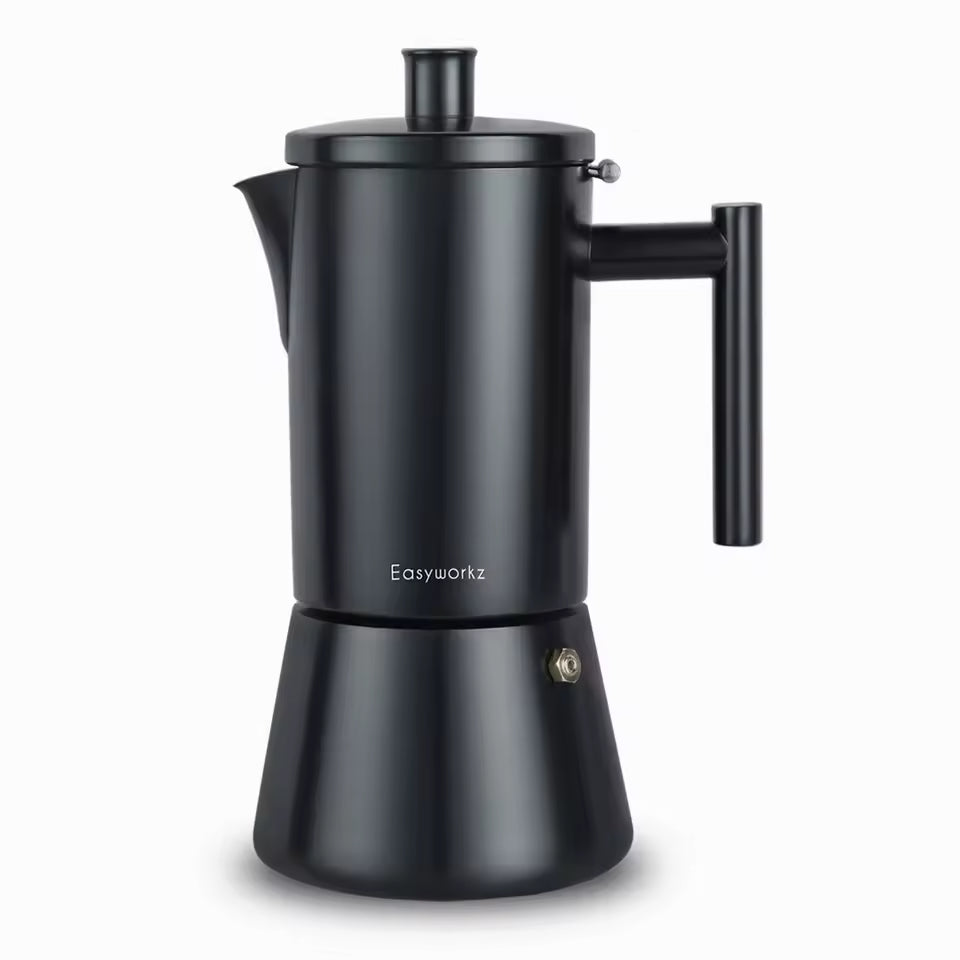 Italian Style Stainless Steel Stovetop Espresso Maker - POCILLO