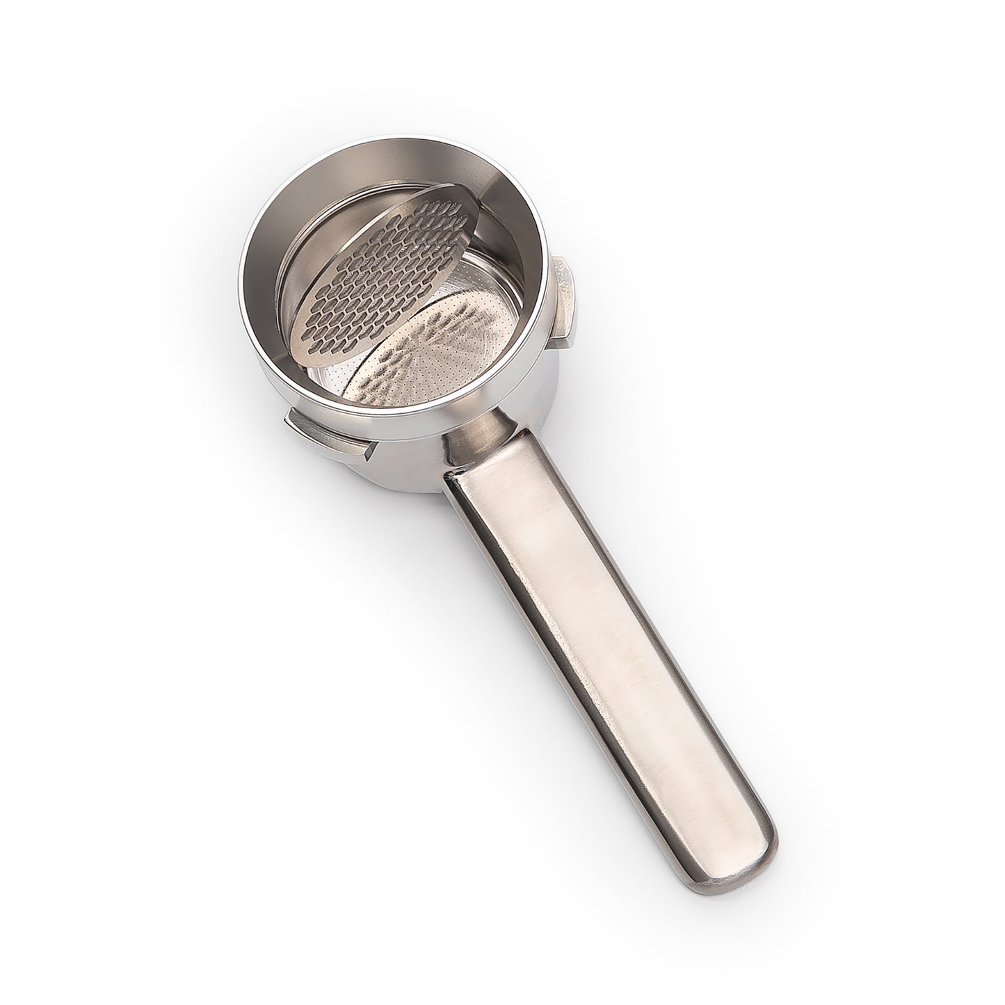 POCILLO 54mm Bottomless Unibody Portafilter with Dosing Ring and Screen Puck Set - POCILLO
