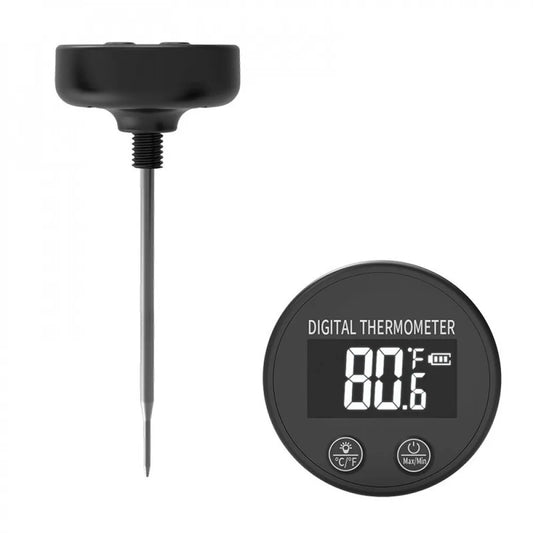 Pocillo Digital Coffee Thermometer with Clip 14°F to 212°F Touch Screen