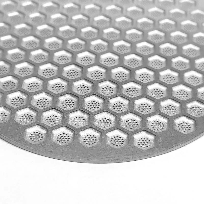 POCILLO 54mm Bottomless Unibody Portafilter with Dosing Ring and Screen Puck Set