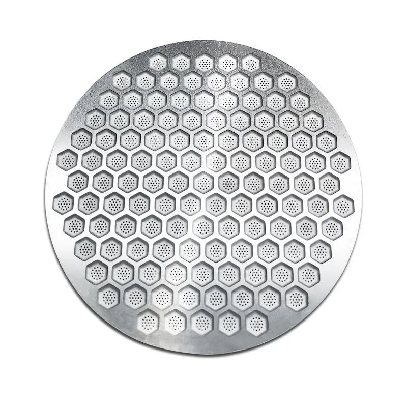 POCILLO 54mm Bottomless Unibody Portafilter with Dosing Ring and Screen Puck Set