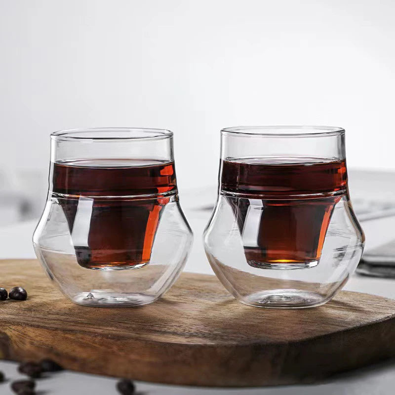 POCILLO Double-walled Glass Espresso Cup - POCILLO