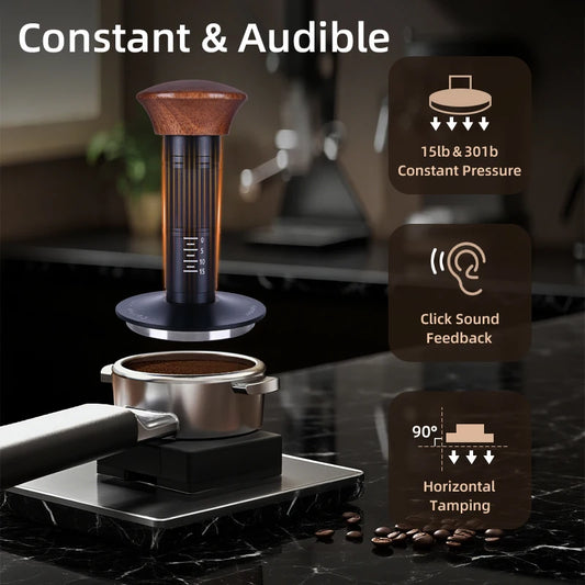 Espresso Force Tamper with Sound Feedback