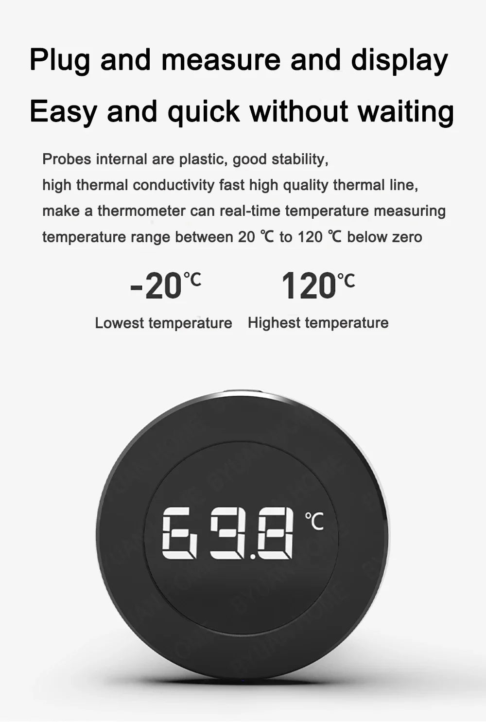 TIMEMORE Digital T Coffee Thermometer - POCILLO