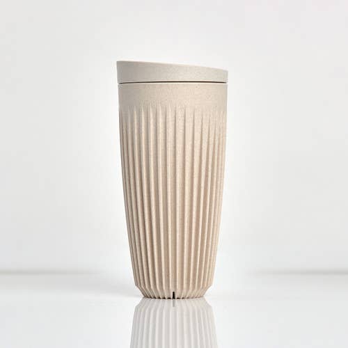 Huskee - 16 oz Cup & Lid: Natural - POCILLO
